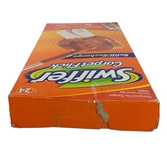 Swiffer CarpetFlick Cleaning Cartridge Refill Recharge 31 in Opened Box - Picture 3 of 4